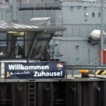 Willkommen zuhause ein Banner für Kiel