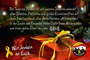 Weihnachtsgrüsse 2011