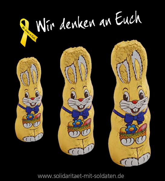 Paketaktion Ostern Soldaten Solidarität